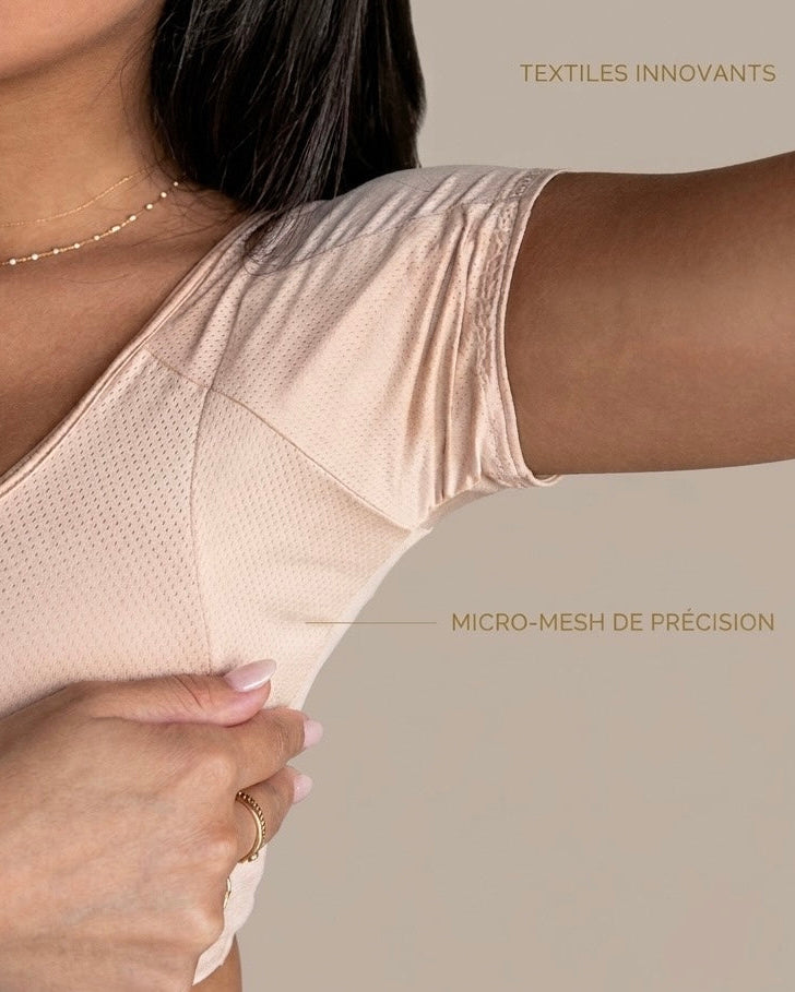 KINOR™ Signature | Brassière Anti-Transpiration — Doublure Intégrée
