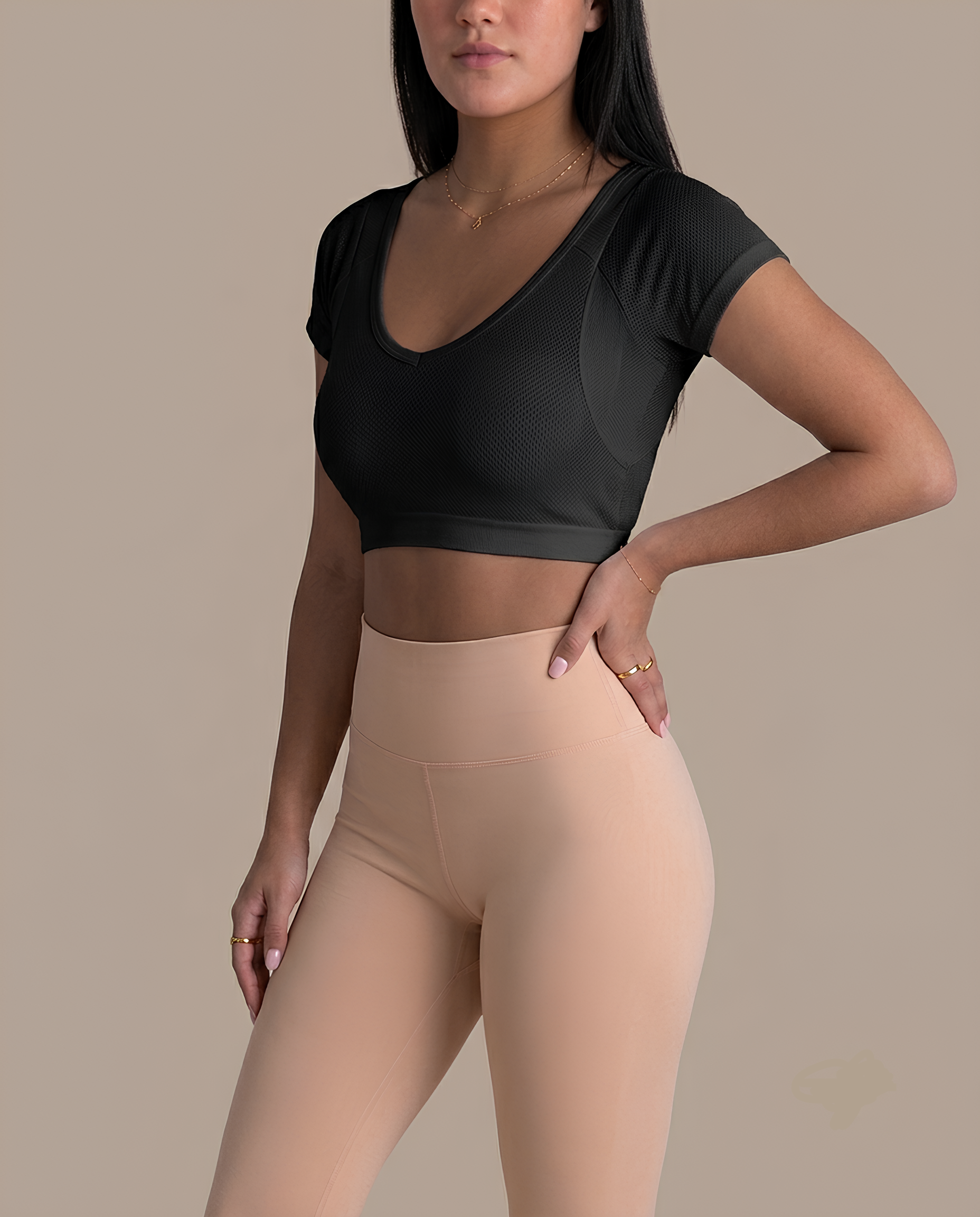 KINOR™ Signature | Brassière Anti-Transpiration — Doublure Intégrée