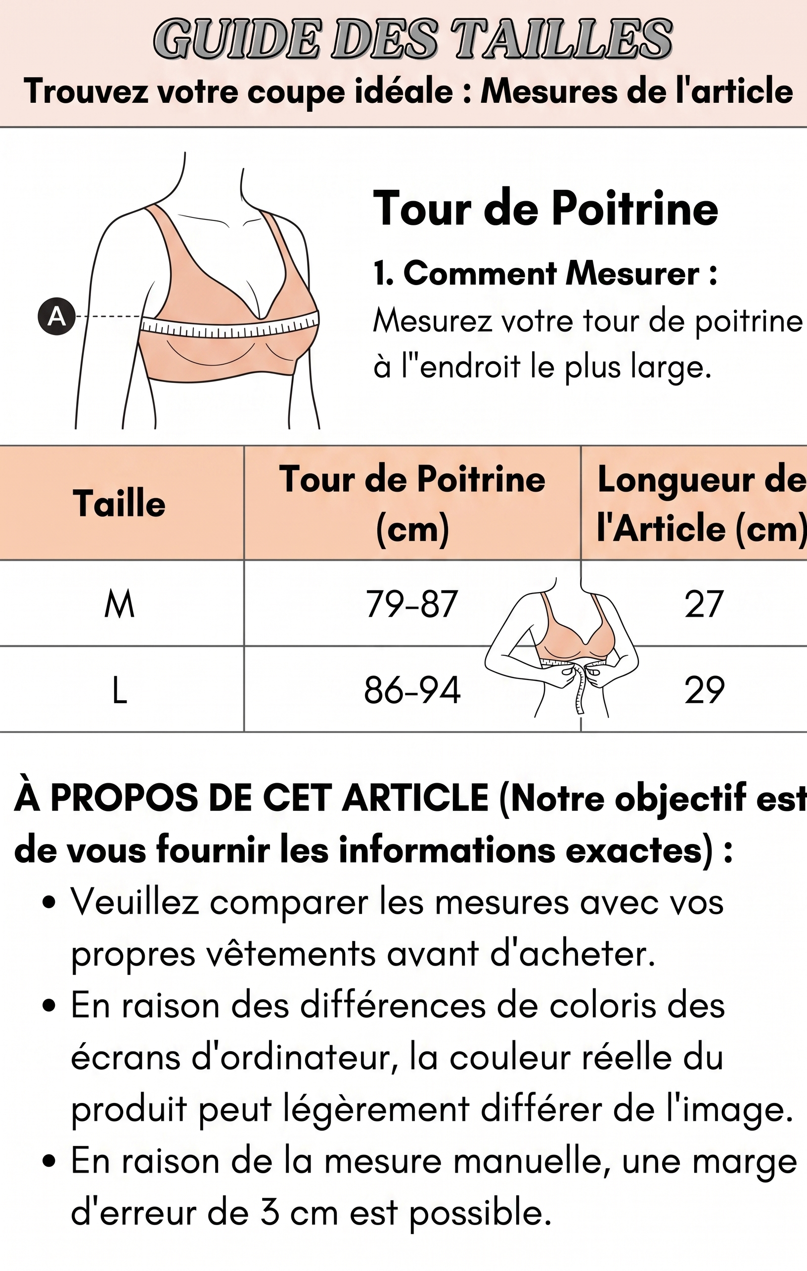KINOR™ Essential | Top Court Anti-Transpiration — Zéro Auréole