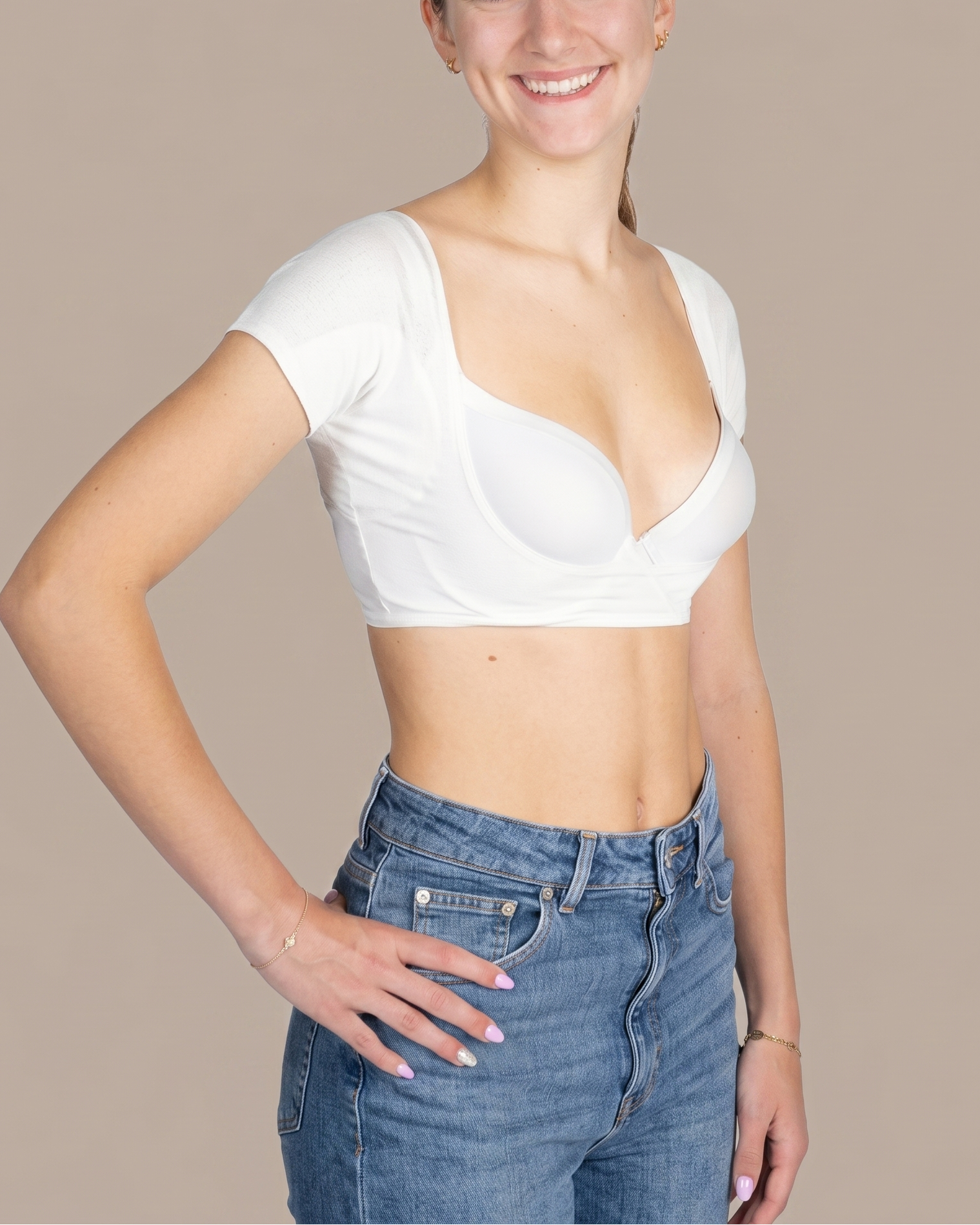 KINOR™ Essential | Top Court Anti-Transpiration — Zéro Auréole